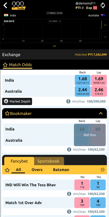 australia-vs-india-odi-999exchange-online-match-odds