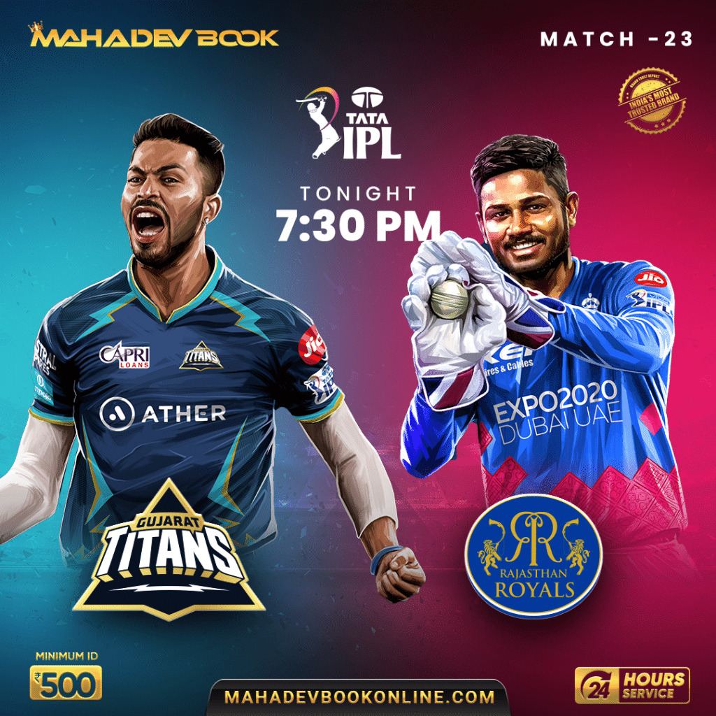 IPL-2023-Gujarat-Titans-vs-Rajasthan-Royals-Match-23-Preview-and-Prediction-By-Mahadev-Book-Online-Betting-Site-