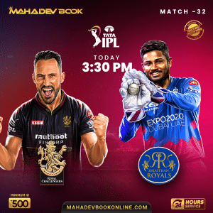 IPL-2023-Royal-Challengers-Bangalore-vs-Rajasthan-Royals-Match-Prediction-Mahadev-Book-Online