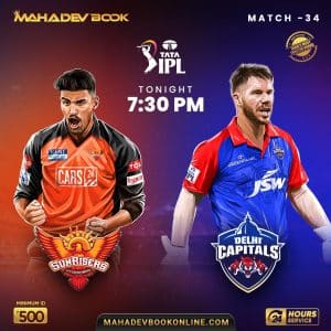 Sunrisers-Hyderabad-vs-Delhi-Capitals-mahadev-book-online-