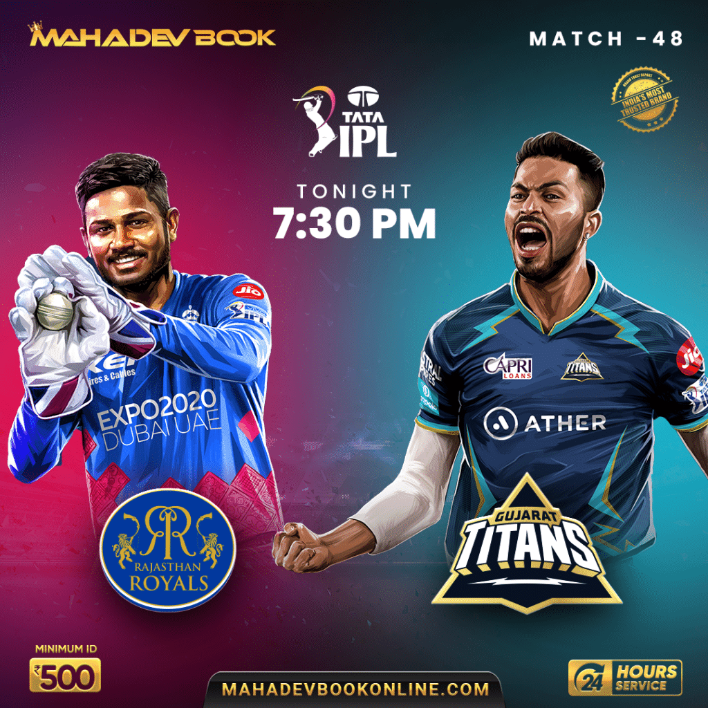 Expert-IPL-2023-Match-48-Prediction-Rajasthan-Royals-vs-Gujarat-Titans-Insights-from-Mahadev-Betting-Site