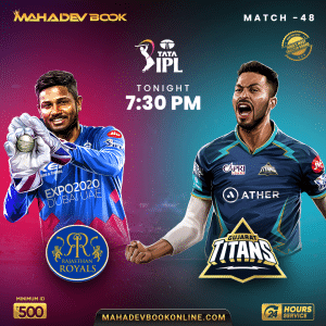 Expert-IPL-2023-Match-48-Prediction-Rajasthan-Royals-vs-Gujarat-Titans-Insights-from-Mahadev-Betting-Site