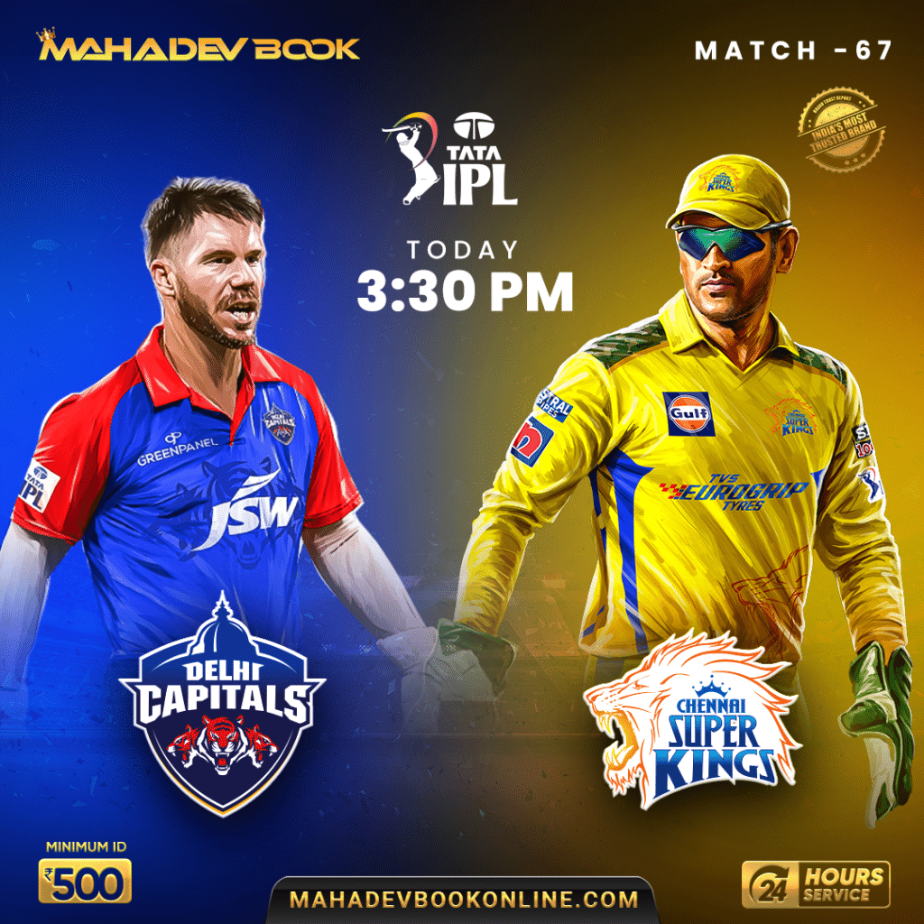 IPL-2023-Delhi-Capitals-vs-Chennai-Super-Kings-Match-67-Prediction-and-Preview-at-Mahadev-Book-Online