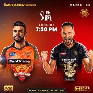 IPL-2023-Sunrisers-Hyderabad-vs-Royal-Challengers-Bangalore-Match-65-Preview-and-Prediction-Mahadev-Book-Online