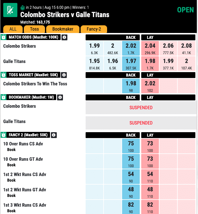 LPL-2023-Colombo-Strikers-vs-Galle-Titans-Match-odds-by-mahadev-sport