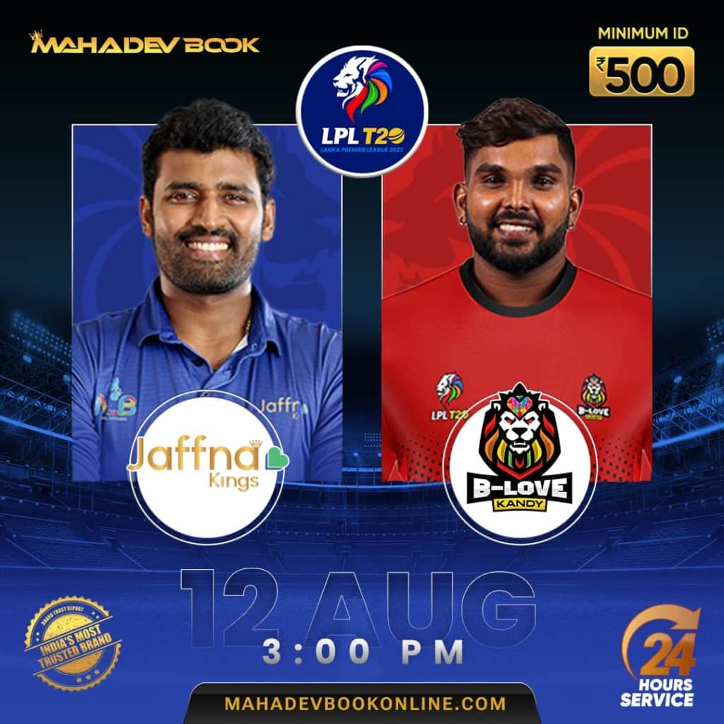 LPL-2023-Jaffna-Kings-vs-B-Love-Kandy-Match-14-Prediction-Mahadev-Bookie