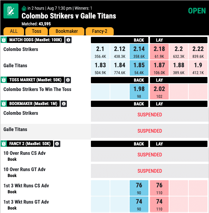 LPL-2023Colombo-Strikers-vs-Galle-Titans-Best-Match-Odds-by-Mahadev-Sport